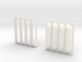 1.7 AERATEURS SUP BELL205 X2 in White Processed Versatile Plastic