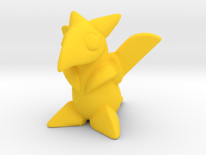 Metabird Dragon Young in Yellow Processed Versatile Plastic