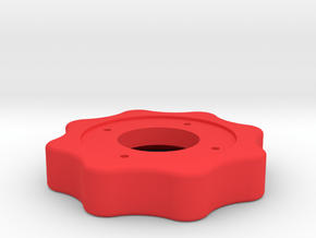 Dehaviland Mosquito main friction wheel in Red Processed Versatile Plastic