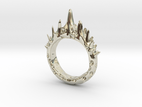 Abstract - Ring 10 - Spiked  in 14k White Gold