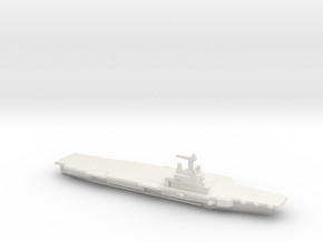 FS Charles de Gaulle (R91), 1/1250 in White Natural Versatile Plastic