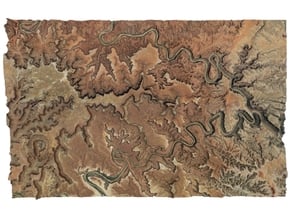 Canyonlands National Park Map: 9"x14" in Full Color Sandstone