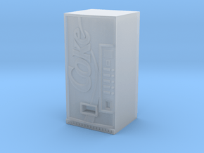 Coke Vending Machine in Smooth Fine Detail Plastic