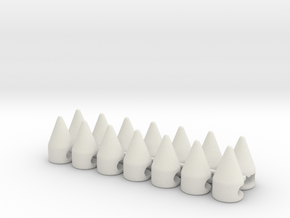 Brim Spike 14-Pack in White Natural Versatile Plastic