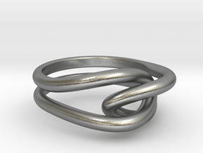 Whitehead ring (US sizes 1.5 – 5.5) in Natural Silver: 1.5 / 40.5