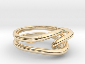 Whitehead ring (US sizes 1.5 – 5.5) in 14k Gold Plated Brass: 3.25 / 44.625