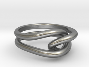 Whitehead ring (US sizes 5.75 – 9.75) in Natural Silver: 5.75 / 50.875