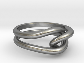 Whitehead ring (US sizes 10 – 13) in Natural Silver: 10 / 61.5