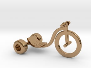Drift Trike Pendant in Polished Brass