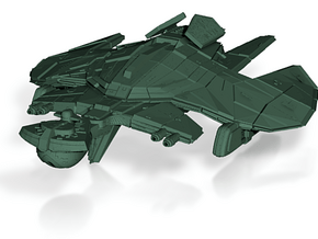 Klingon Tar Class  War Assault Carrier in Tan Fine Detail Plastic