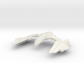 Romulan GunHawk Class A  WarCruiser in White Natural Versatile Plastic