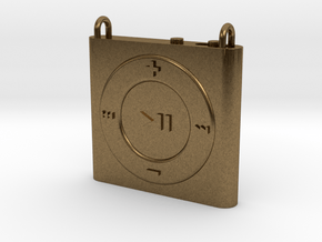 Pendant iPod Shuffle in Natural Bronze