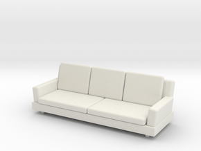 Printle Thing Sofa 05- 1/24 in White Natural Versatile Plastic