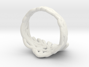 Cersei's Crown Ring in White Natural Versatile Plastic: 2 / 41.5