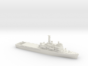 1/1250 HMS Fearless in White Natural Versatile Plastic