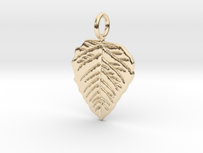 Metal Leaf in 14k Gold Plated Brass