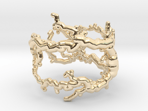Root ring (US sizes 10 – 13) in 14K Yellow Gold: 13 / 69