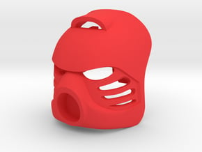 G2 adapted Kanohi Hau in Red Processed Versatile Plastic