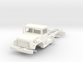 M809 5-ton 6x6 truck chassis 1/72  in White Processed Versatile Plastic