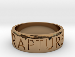 Rapture Ready Ring in Polished Brass: 5 / 49