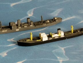 German Auxiliary Cruiser HSK "Pinguin" 1/1800 in Tan Fine Detail Plastic