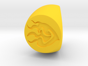 Yang RWBY Signet Ring Size 5 in Yellow Processed Versatile Plastic