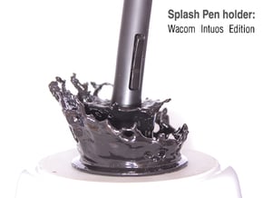 Splash Pen Holder: Wacom Intuos Edition in Black Natural Versatile Plastic