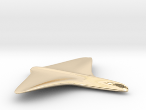 Sea Gull Glider in 14k Gold Plated Brass