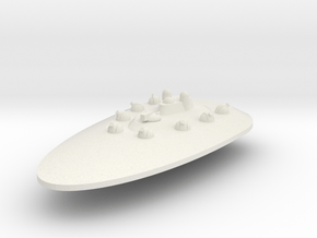 Ovali-EscortCruiser in White Natural Versatile Plastic