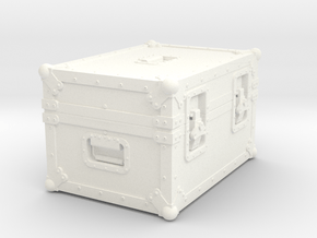 BACK FUTURE 1/8 EAGLEMOS PLUTONIUM BOX in White Processed Versatile Plastic