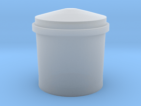 Sulfiderzbehälter einzeln - 1:120 TT in Tan Fine Detail Plastic