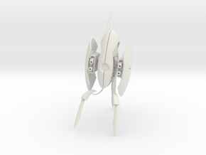 Turret - Portal 2 game PC - Large 145mm tall in White Natural Versatile Plastic: 15mm