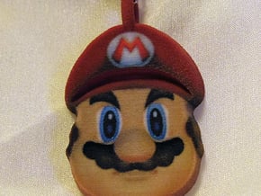 Mario Illusion Pendant - 50mm in Full Color Sandstone