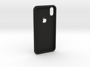 iphoneX case in Black Natural Versatile Plastic