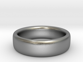 Ring, Band, 2mmx6mm, Size 7 in Natural Silver