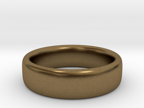 Ring, Band, 2mmx6mm, Size 7 in Natural Bronze