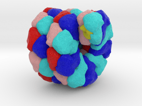 Hyperthermophilic Virus in Full Color Sandstone