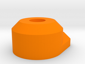 XL - Druckbettklemme klein in Orange Processed Versatile Plastic