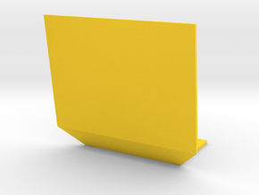 1:32 Pflanzenschutzplatte breit in Yellow Processed Versatile Plastic: 1:32