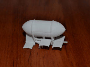 1/700 Frehr's Airship in White Natural Versatile Plastic