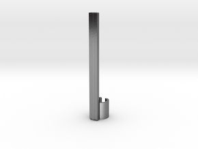 A Metal Apple Pencil Clip [ iPad Pro ] in Polished Silver