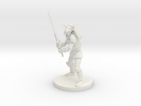 Dragonborn Great Weapon Fighter in White Natural Versatile Plastic