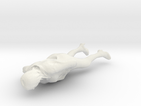 Printle F Ashley Graham - 1/18 - wob in White Natural Versatile Plastic
