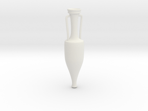 Amphora 1B in White Natural Versatile Plastic