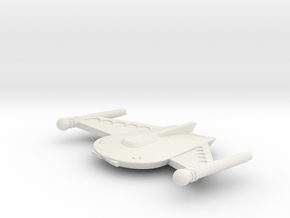 3788 Scale Romulan BattleHawk Destroyer MGL in White Natural Versatile Plastic