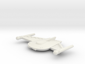 3125 Scale Romulan BattleHawk Destroyer MGL in White Natural Versatile Plastic