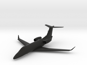 Embraer Phenom 300 in Black Natural Versatile Plastic