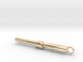 Lightsaber Solid Blade Master 2 in 14k Gold Plated Brass