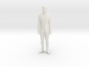 Printle F Homme Rowan Atkinson - 1/18 - wob in White Natural Versatile Plastic