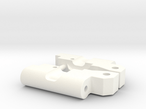 Custom RPM91 rear arm 0-0 mounts in White Processed Versatile Plastic